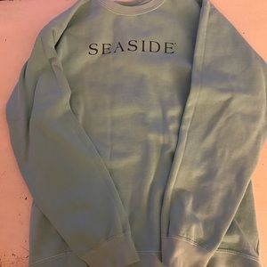 Medium blue seaside sweatshirt